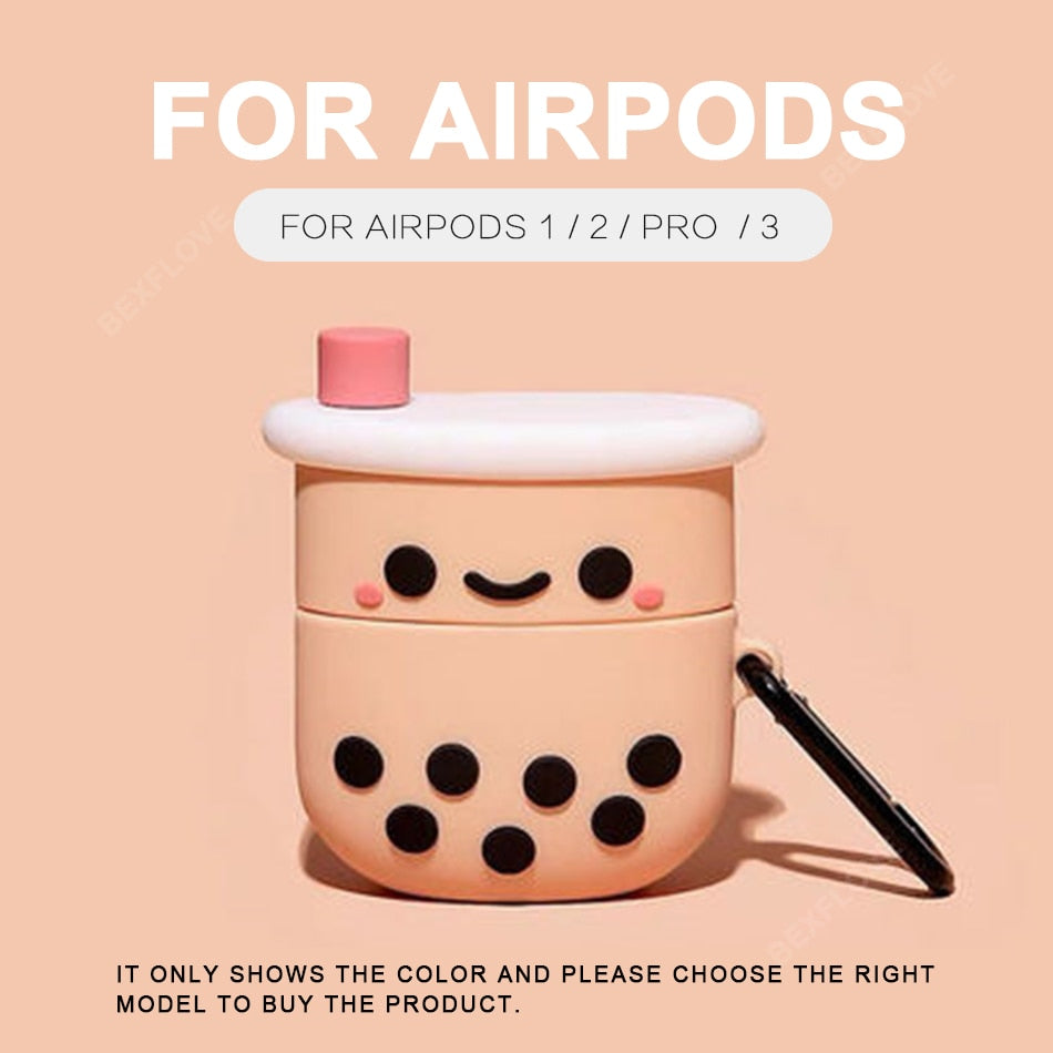 Bubble Tea Airpod Case